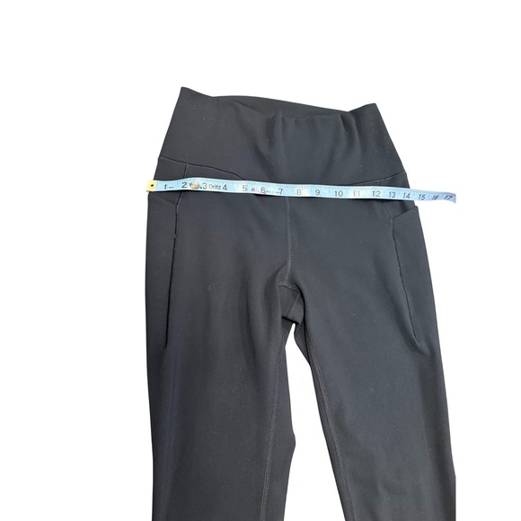 Spyder Active Womens Black Athletic Leggings Pockets High Waisted Size S - Picture 6 of 6